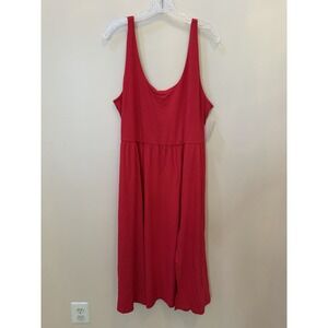 Women's A New Day Red Sleeveless Maxi Dress Size 1X NWT